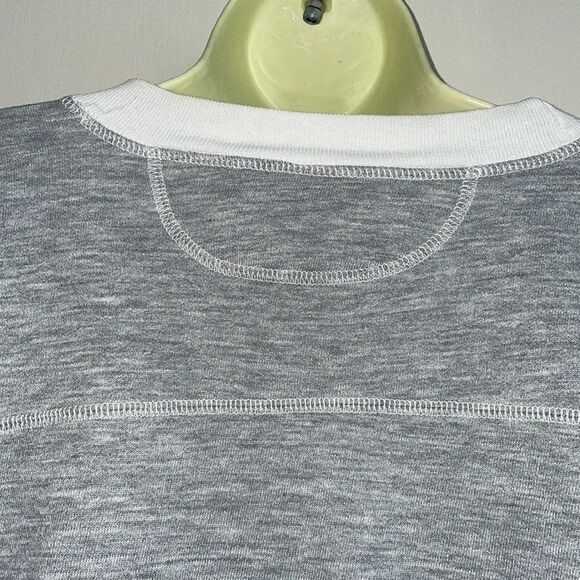 Vtg 80s St Simons Island gray short sleeved sweatshirt - Picture 4 of 7